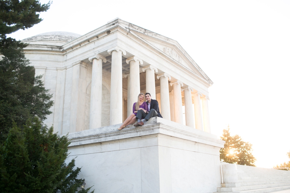 DC Monument Engagement Photographer