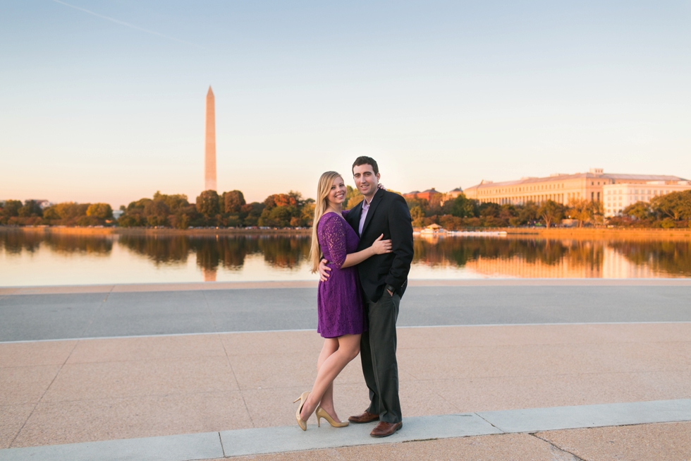 Lincoln DC Monument Engagement Photographer