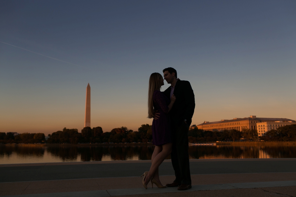 Lincoln DC Monument Engagement Photographer