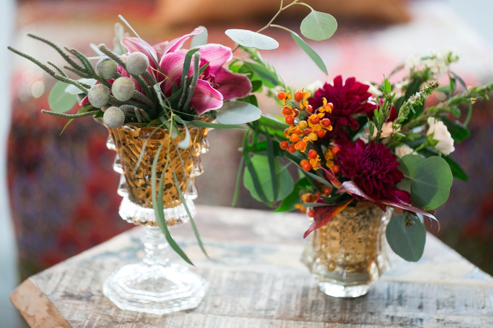 Marsala Flowers - The Inn at the Chesapeake Bay Beach Club