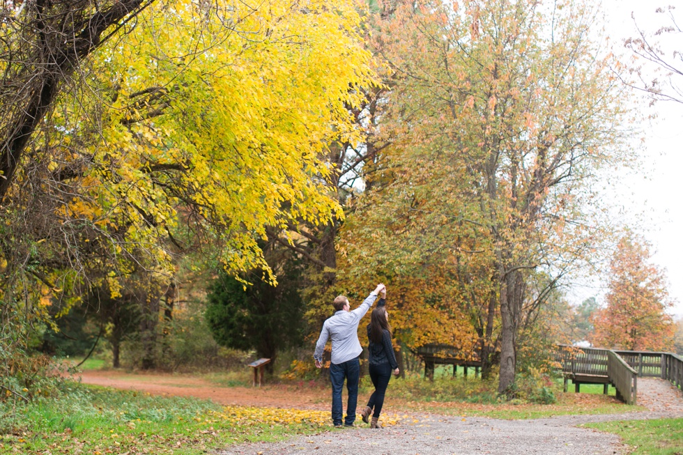 autumn eastern shore engagement session