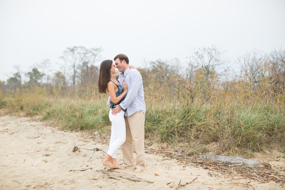 eastern shore beach picnic - Philadelphia Engagement Photography