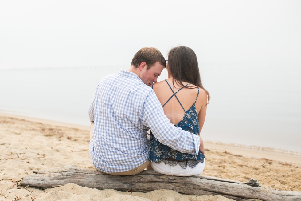 eastern shore beach picnic - Philadelphia Engagement Photography