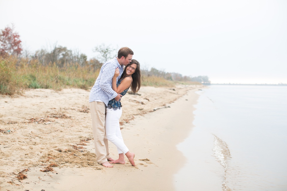 eastern shore beach picnic - Philadelphia Engagement Photographer