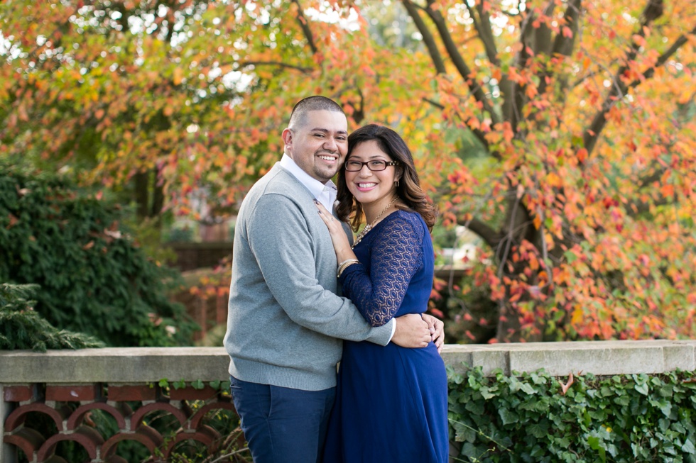 Fall Georgetown DC Engagement session