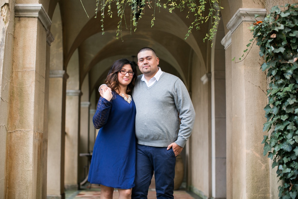 Dumbarton House Engagement Photos