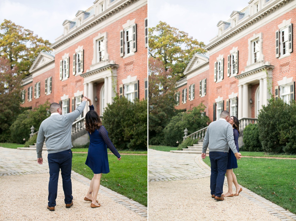 Dumbarton House Engagement Photos