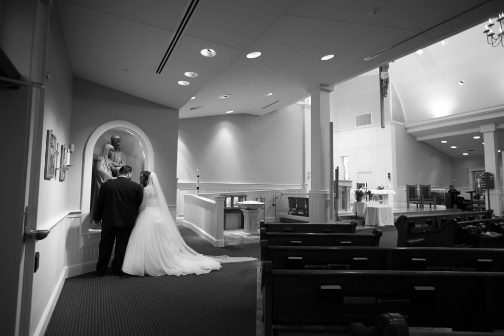 Beach Club Wedding Ceremony - Philadelphia Engagement Photographer