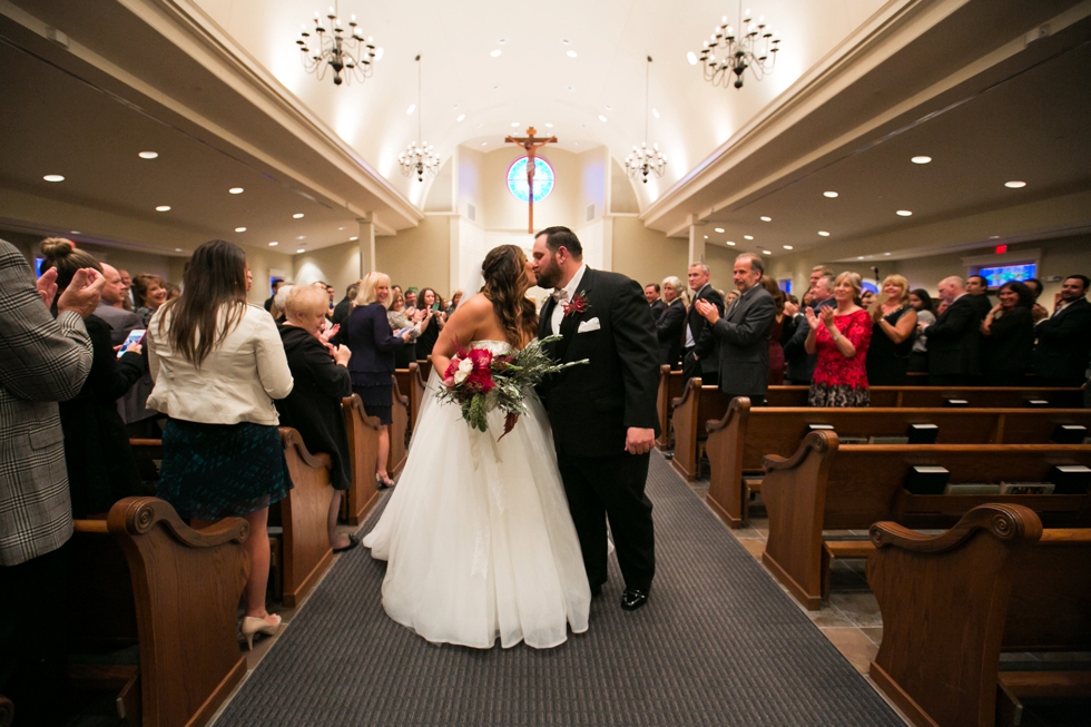 Beach Club Wedding Ceremony - Philadelphia Engagement Photographer