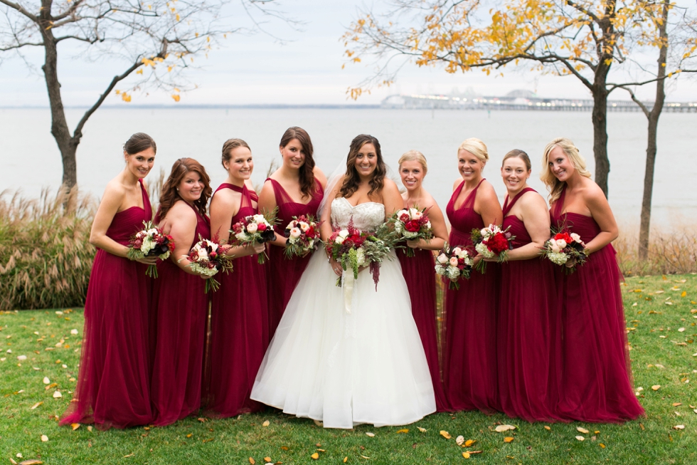 Autumn Beach Wedding Photographs - Eastern Shore