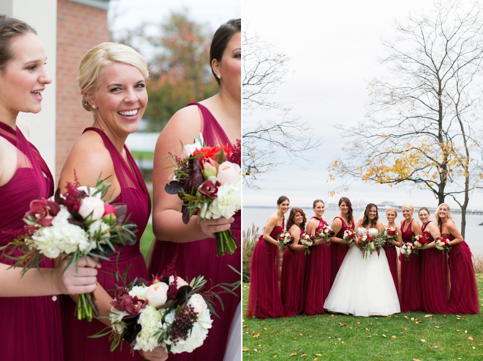 Autumn Beach Wedding Photographs - Eastern Shore