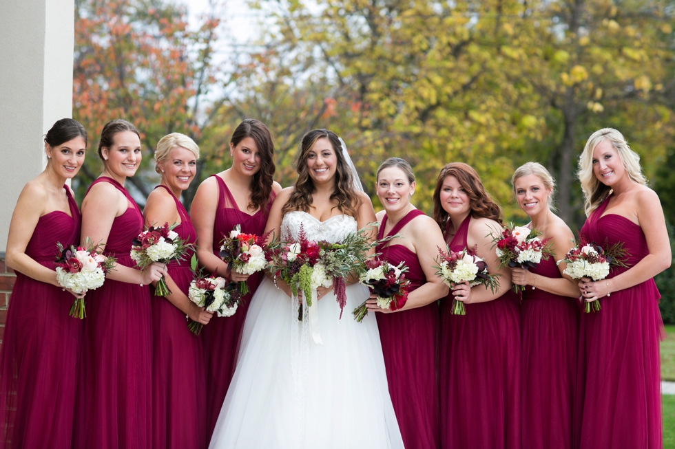 Chesapeake Bay Autumn Beach Wedding Photographs - Eastern Shore