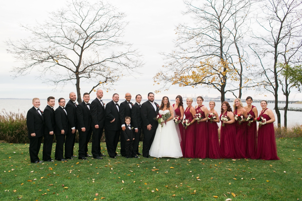 Chesapeake Bay Autumn Beach Wedding Photographers - Eastern Shore