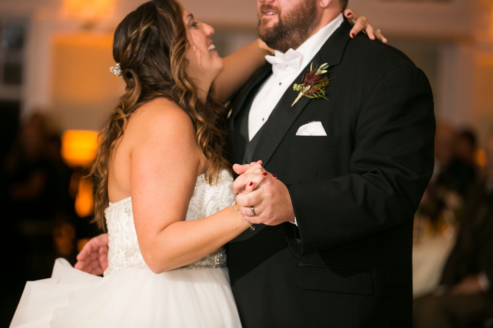 November Evening Reception - Philadelphia Wedding Photographer