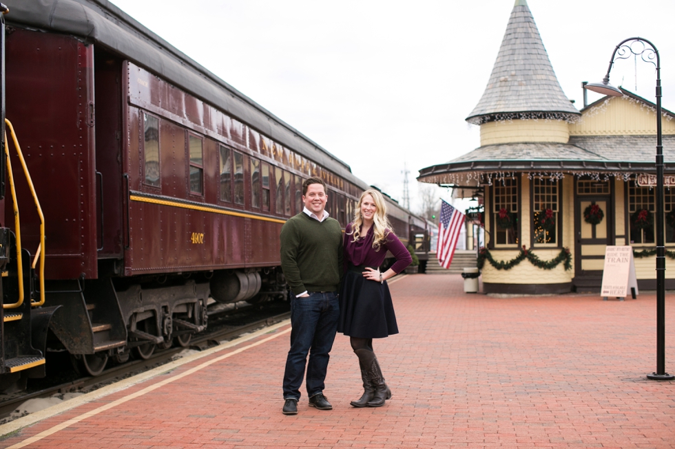 Philadelphia Engagement Locations - New Hope Train Station