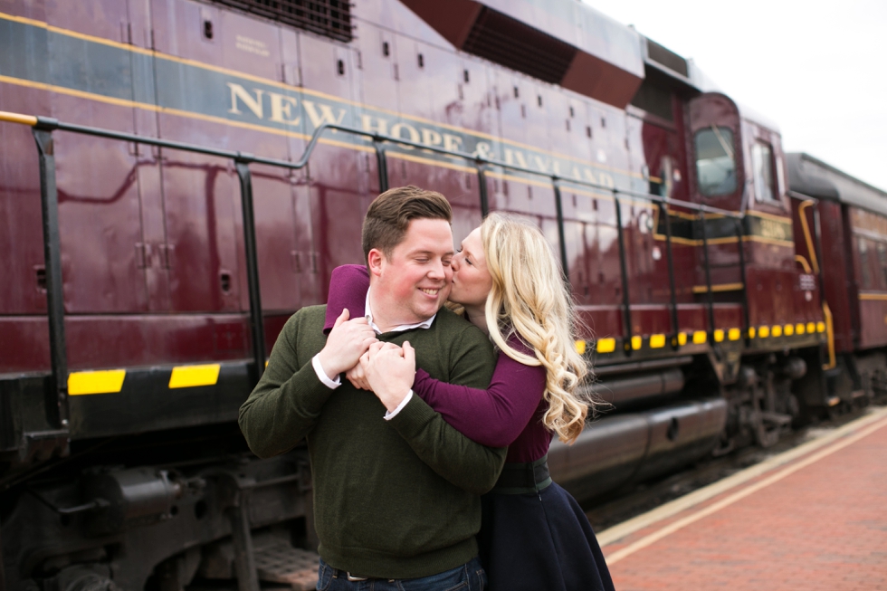 Philadelphia Engagement Locations - New Hope Train Station