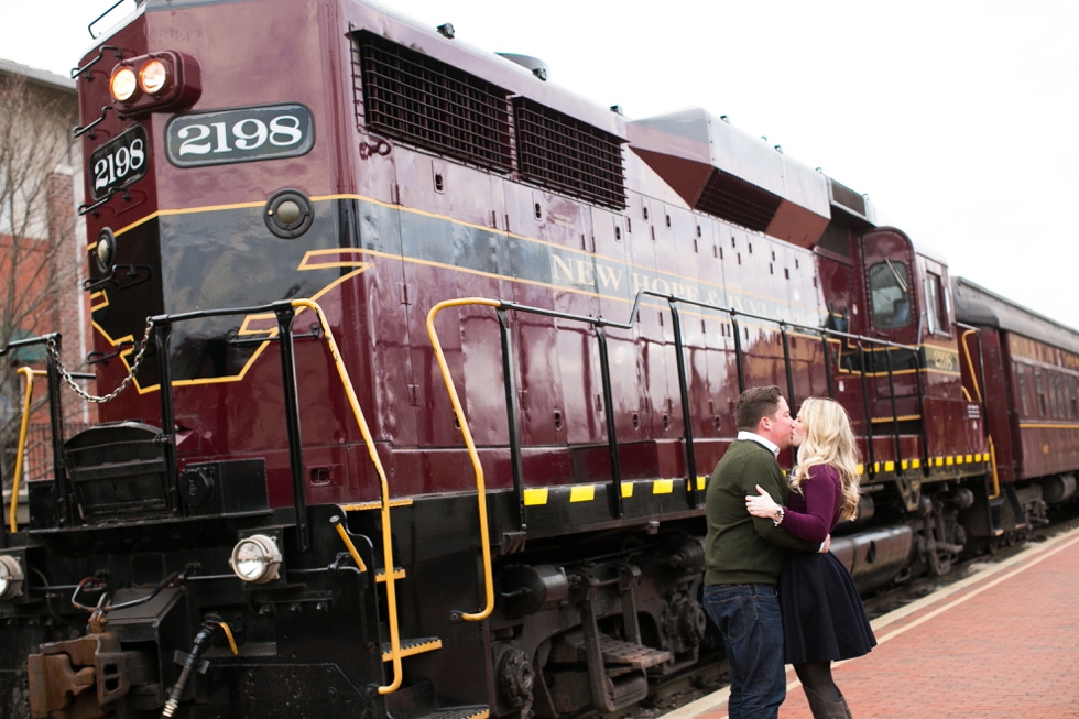 Philadelphia Engagement Locations - New Hope Train Station