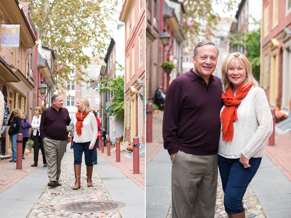 Old City Philadelphia Wedding Anniversary Photos