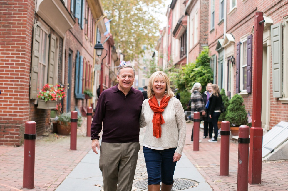 Elfreth's Alley Wedding Anniversary Photography