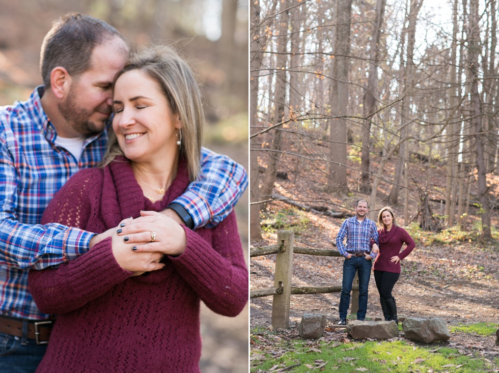 Wissahickon Valley Park Wedding Anniversary Photos