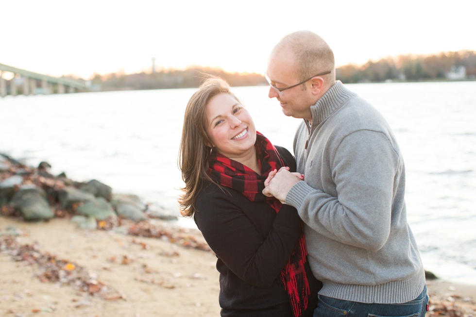 Beach Sunset Engagement Photographs - Associate Erin