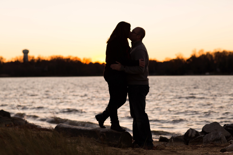 Beach Sunset Engagement Photographs - Associate Erin