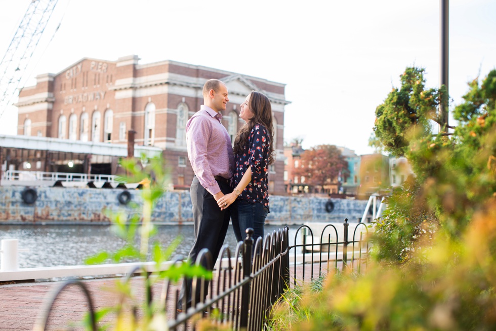 Fells Point Engagement Photographs with Associate Caitlin