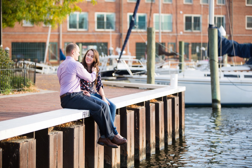 Fells Point Engagement Photographs with Associate Caitlin