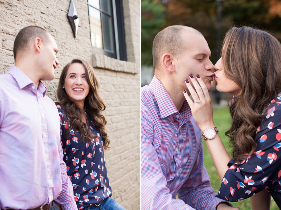 Fells Point Engagement Photographs with Associate Caitlin