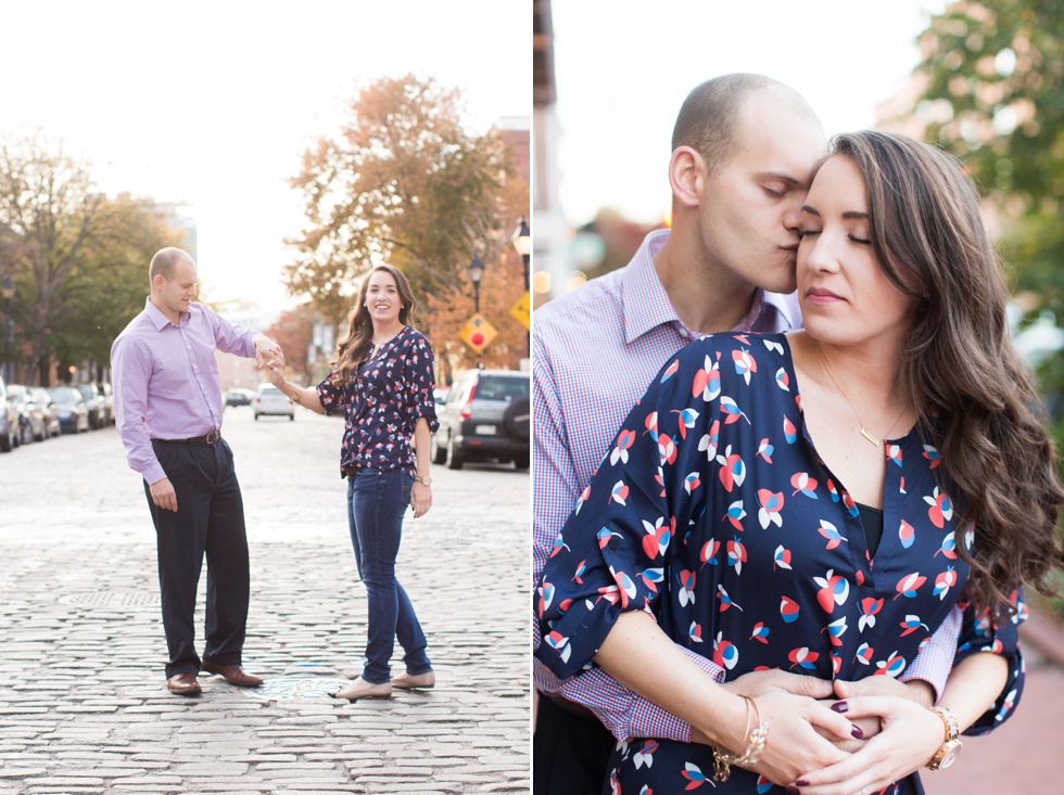 Fells Point Engagement Photographs with Associate Caitlin