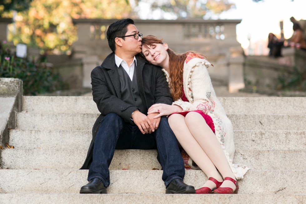 Washington DC Dupont Circle Engagement photographer