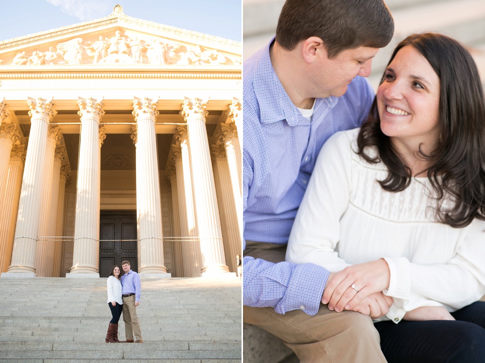 Sculpture museum DC Engagement photography