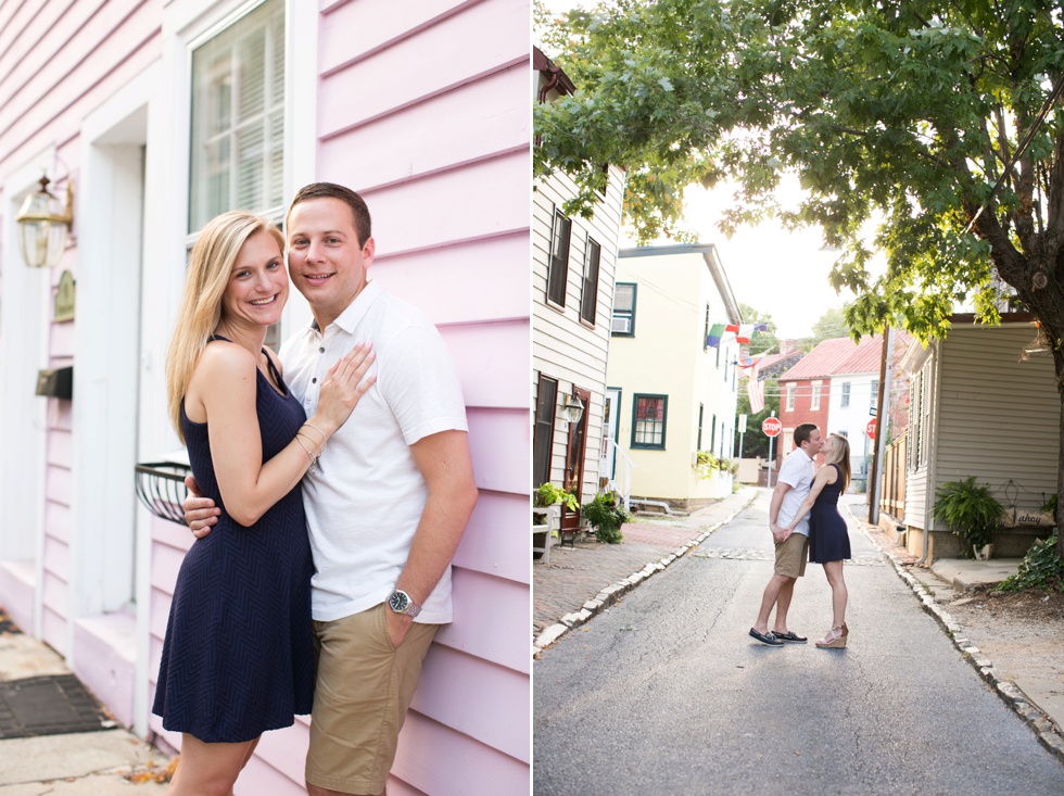 Annapolis state house Engagement photographs 