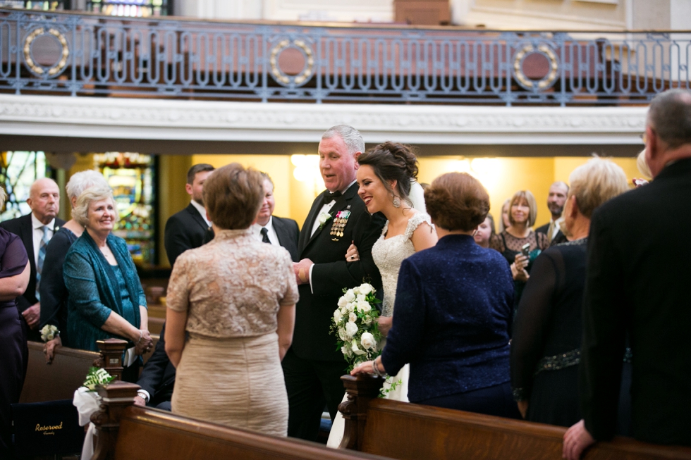 Westin Annapolis Wedding Photographer - USNA Chapel Ceremony