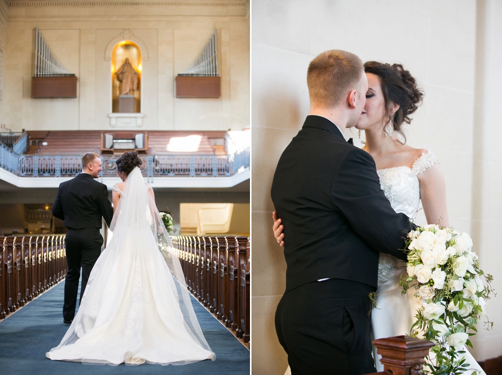 Westin Annapolis Wedding Photographer - USNA Chapel Ceremony