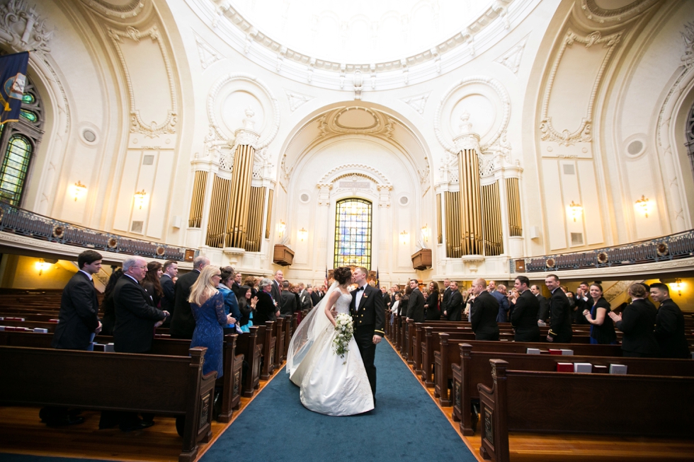 Westin Annapolis Wedding Photographer - USNA Chapel Ceremony