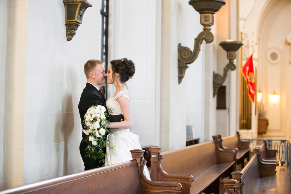 Westin Annapolis Wedding Photographer - USNA Chapel Ceremony