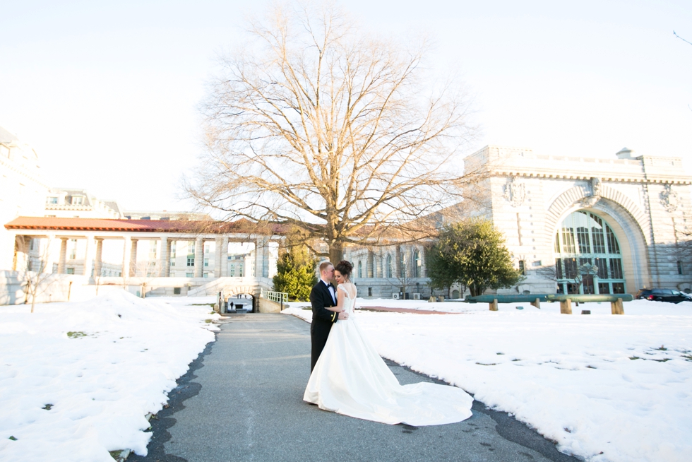 US Naval Academy Winter Wedding - Philadelphia Wedding Photographer