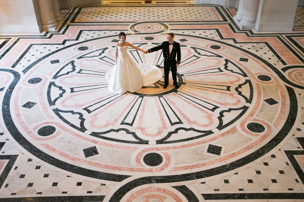 US Naval Academy Bancroft Hall - Philadelphia Wedding Photographer