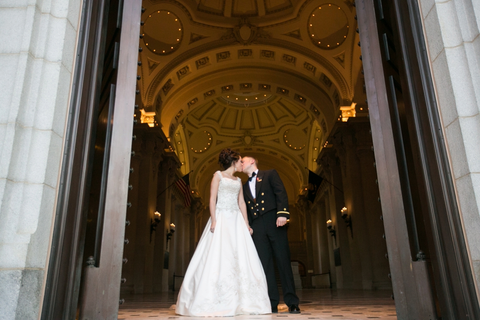 US Naval Academy Bancroft Hall - Philadelphia Wedding Photographer