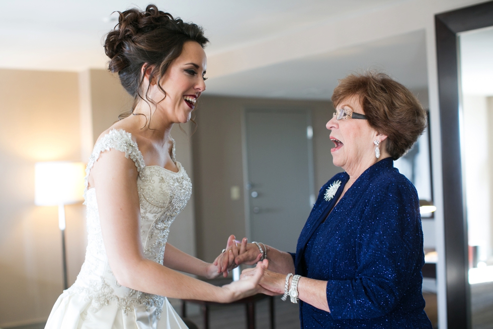 Westin Annapolis Wedding Photographer - Behind the Veil