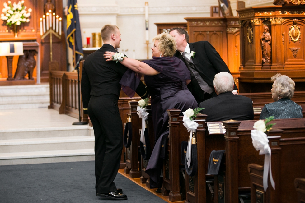 Westin Annapolis Wedding Photographer - US Naval Academy Winter Wedding