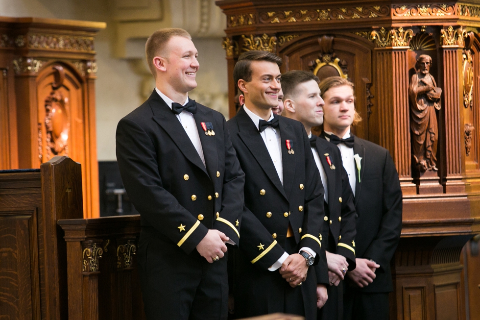 Westin Annapolis Wedding Photographer - USNA Chapel Ceremony