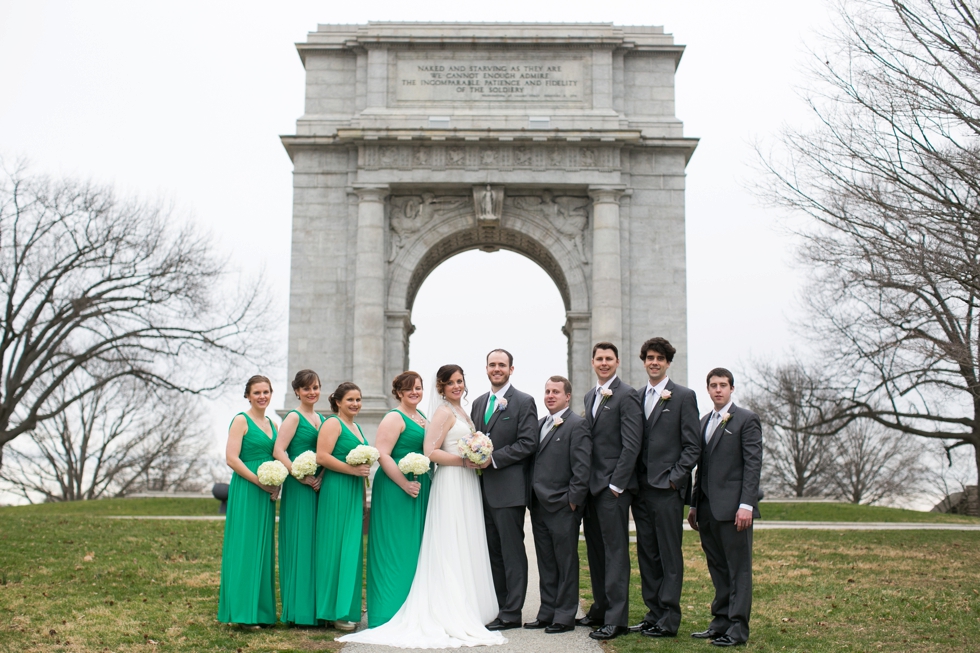 Valley Forge Park Arch Wedding - Philadelphia Wedding Photographer