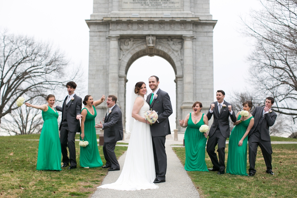 Valley Forge Park Arch Wedding - Philadelphia Wedding Photographer