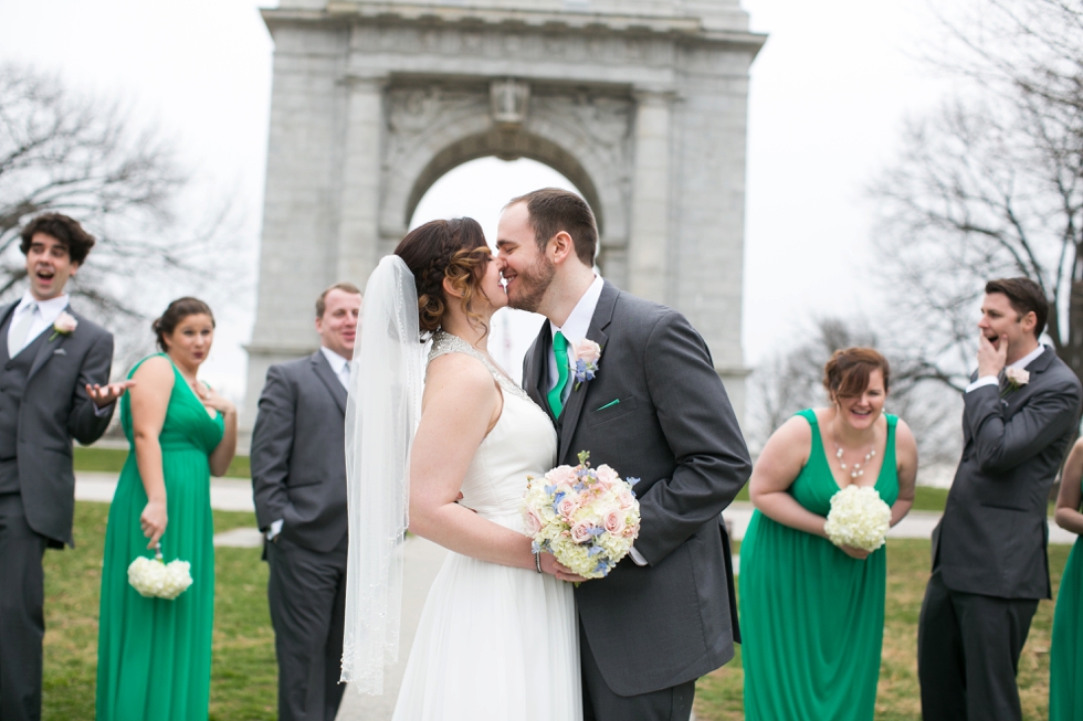 Valley Forge Park Arch Wedding - Philadelphia Wedding Photographer