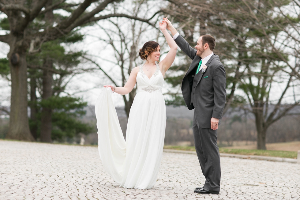 Valley Forge Park Arch Philadelphia Wedding Photographers