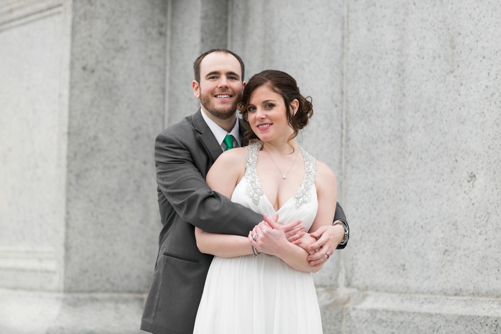 Valley Forge Park Arch Philadelphia Wedding Couple Portraits