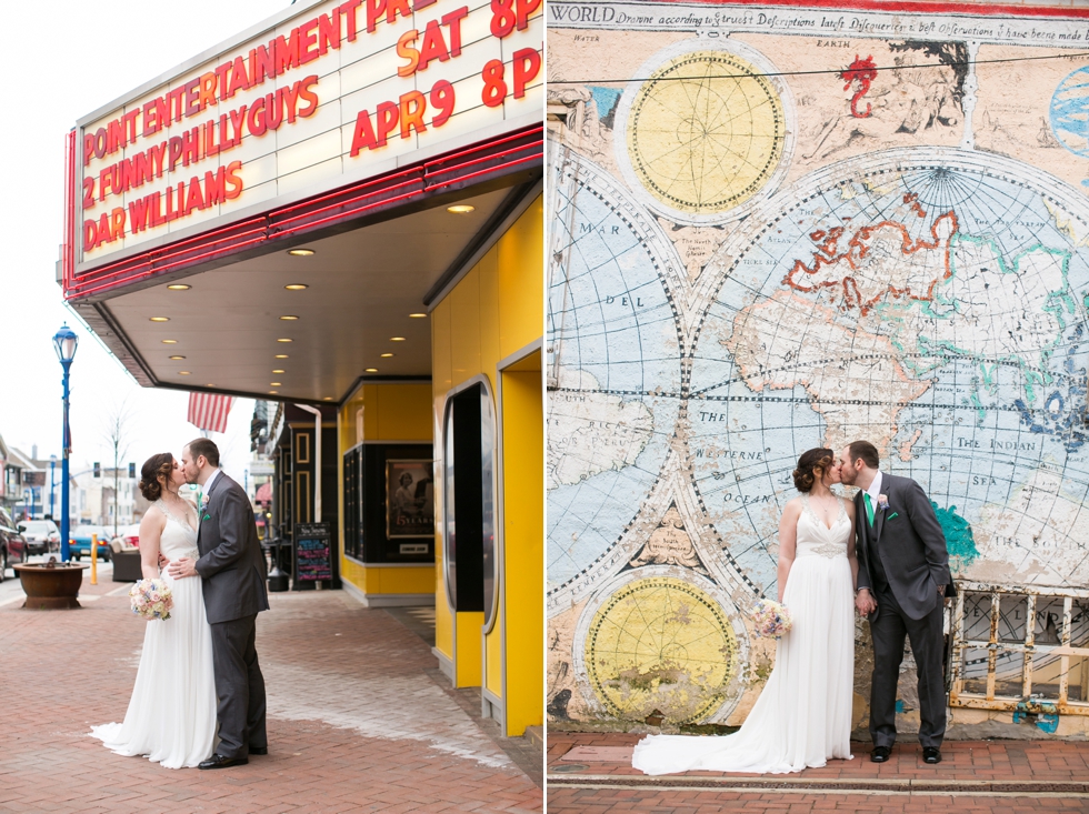 The Colonial Theatre Couple - Phoenixville Wedding Photographer