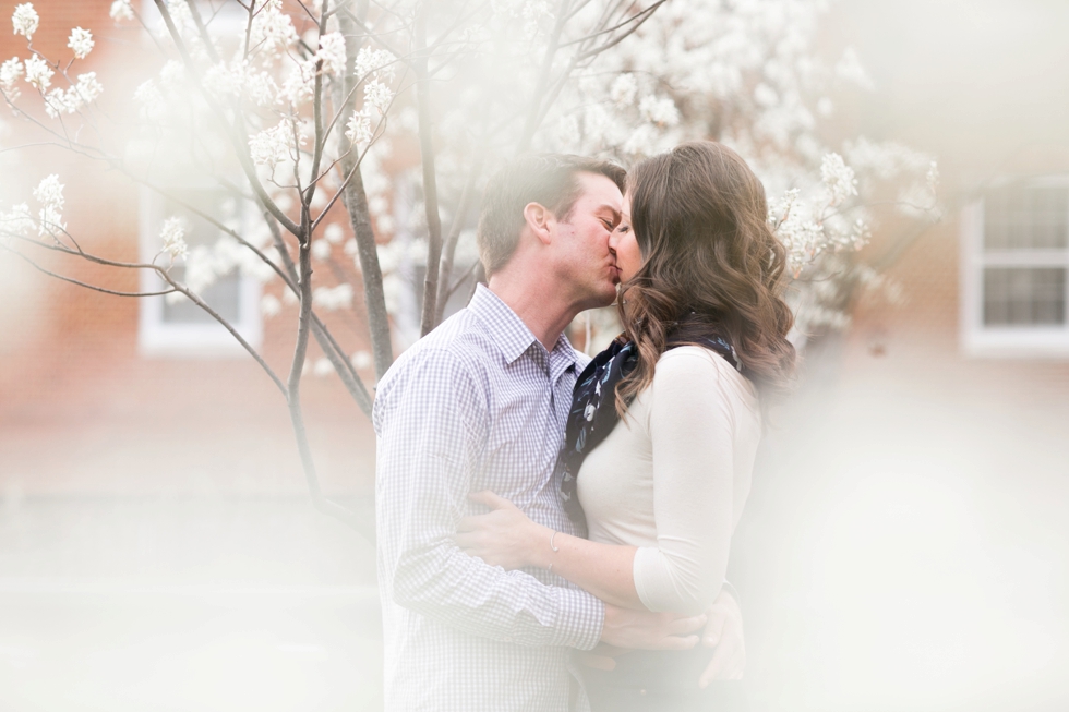 Cherry Blossom Season Engagement - Maryland Engagement Photographers